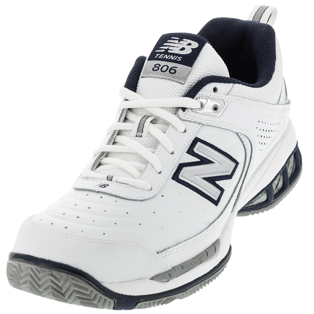Mens MC806 B Width Tennis Shoes White